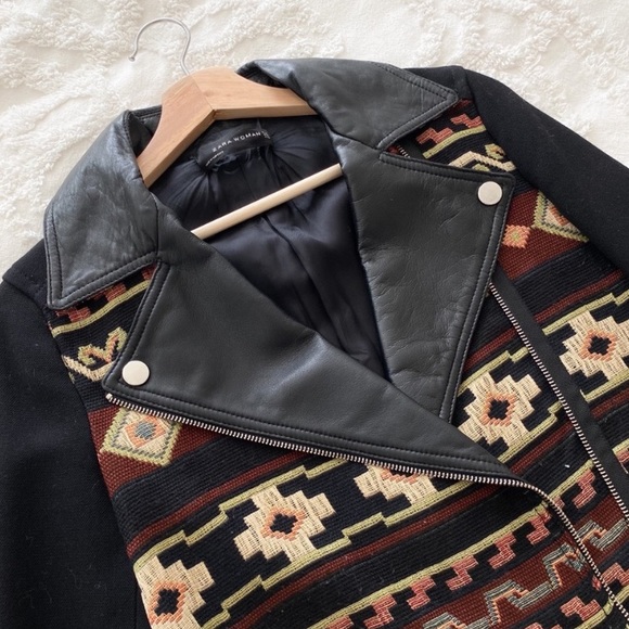 ZARA Blazer Jacket with embroidery - Picture 3 of 3